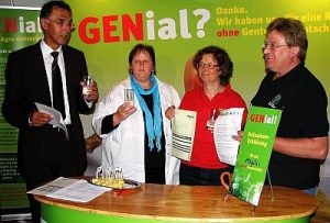 „GENial” Messestand auf der Messe MIR